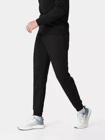 Quần Nỉ Nam 5S Fashion Cạp Chun Basic Slimfit BQNI24101