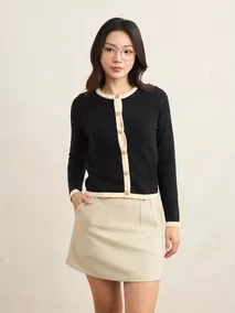Áo Len Nữ Cardigan 5S Fashion Phom Regular W0ALE25008