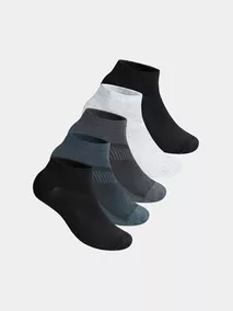 Combo 5 Đôi Tất Nam Cổ Lửng 5S Fashion Họa Tiết Đơn Giản 5C-Y0TAT24126