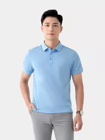 Áo Polo Nam 5S Fashion Trơn Slimfit APC24026