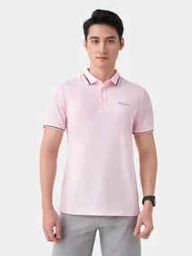Áo Polo Nam 5S Fashion Thêu Chữ Slimfit APC23055
