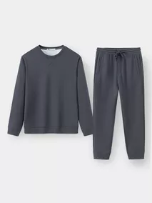 Bộ Quần Áo Nam Dài Tay 5S Fashion Chất Nỉ Basic BNI23027