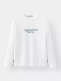 Áo Nam Dài Tay Chất Nỉ 5S Fashion In Chữ Slimfit ANI24002