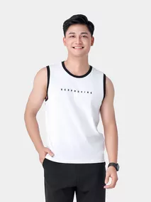 Áo Sát Nách Nam 5S Fashion In Chữ Regular ASN24005