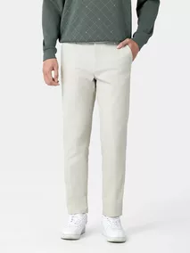 Quần Dài Kaki Nam 5S Fashion Cạp Smart-Waist Slimfit QKK24104