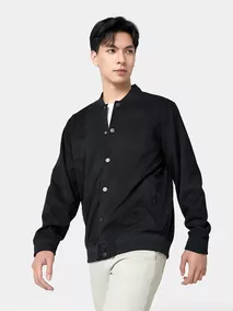 Áo Khoác Bomber Varsity Nam 5S Fashion Dệt Họa Tiết Cao Cấp AKB24010