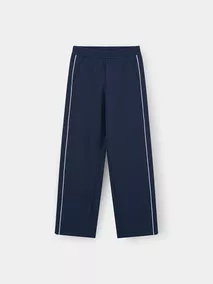 Quần Nỉ Nữ Phối Line 5S Fashion Phom Regular WBQNI25006