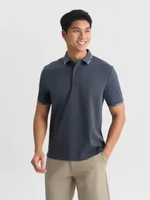 Áo Polo Nam 5S FASHION 100% Cotton Phom Regular APC25024