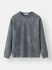 Áo Nỉ Nam Cotton 5S Fashion Họa Tiết Phom Casual ANI24001