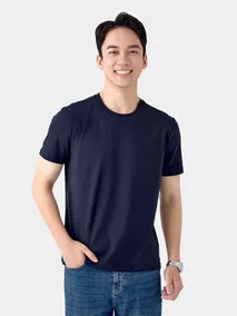 Áo Thun Nam 5S Fashion SMART-COTTON Phom Slimfit ATS25045
