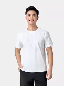 Áo Thun Nam Ngắn Tay 5S Fashion Cotton In Họa Tiết Casual ATS24004