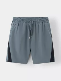 Quần Short Thun Cạp Chun 5S Fashion Can Phối Regular QST25010