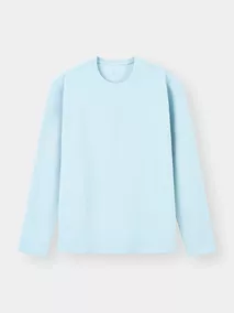 Áo Thun Nam Dài Tay 5S Fashion Trơn Basic Phom Regular M0ATH25009