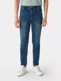 Quần Jean Nam 5S Fashion Cottton Phom Slimfit QBD23002
