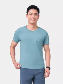 Áo Thun Nam Ngắn Tay 5S Fashion Virtual Reality Slimfit ATS24045