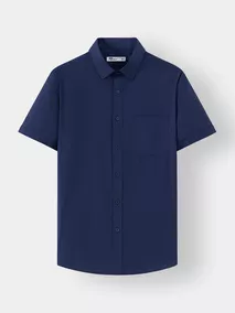 Áo Sơ Mi Nam Ngắn Tay 5S Fashion Dệt Kẻ Ô Regular ASC24036