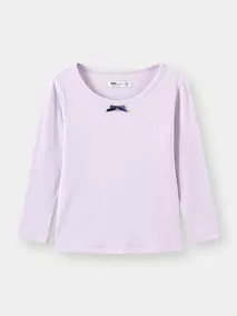 Áo Thun Bé Gái 5S Fashion Chất Gân Sọc Mềm Mại G0ATH25004