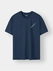 Áo Thun Nam Ngắn Tay 5S Fashion Vải Thể Thao Mát Lạnh Phom Slimfit M0ATS26018