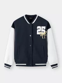 Áo Khoác Bomber Bé Gái 5S Fashion Can Phối G0AKB25007