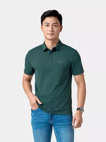 Áo Polo Nam Thể Thao 5S Fashion In Chữ Phom Slimfit APC24018