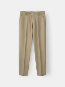 Quần Tây Nam 5S Fashion Phom Regular Trơn Lịch Lãm M0QAU25009