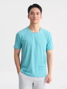 Áo Thun Nam 5S Fashion In Chữ Phong Cách ATS25053