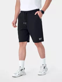 Quần Short Casual Nam 5S Fashion Phom Slimfit In Chữ QSC24008