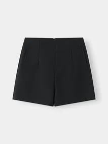 Quần Short Âu Nữ 5S Fashion Trơn Basic Phom Regular W0QSA26004