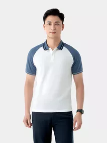 Áo Polo Nam 5S Fashion Tay Raglan Slimfit APC24041