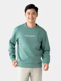 Áo Nỉ Nam Thu Đông Họa Tiết 5S Fashion Phom Casual ANI24005