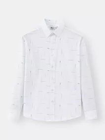 Áo Sơ Mi Nam Họa Tiết 5S Fashion Phom Slimfit ASM24017