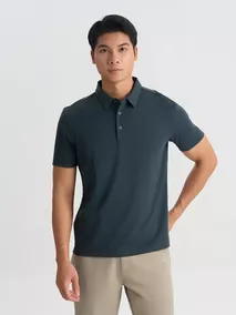 Áo Polo Nam Thể Thao 5S Fashion In Chữ Tay Regular APC25039