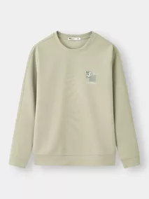 Áo Nỉ Nam 5S FASHION Vải Cao Cấp In Basic Slimfit M0ANI25007