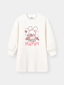 Váy Liền Bé Gái 5S Fashion In Thỏ Dễ Thương G0VAY25001