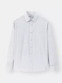 Áo Sơ Mi Nam Dài Tay Kẻ Ô 5S Fashion Phom Regular ASM24004