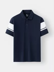 Áo Polo Nam Pique 5S Fashion Can Phối Phom Slimfit APC25043