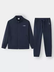 Bộ Quần Áo Nỉ Nam Kéo Khóa 5S Fashion Basic Regular BNK23009