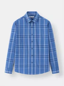 Áo Sơ Mi Nam Dài Tay 5S Fashion Dệt Kẻ Sang Trọng ASM24008