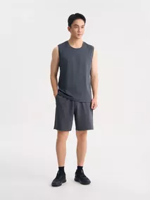 Áo Tanktop Nam 5S Fashion Trơn Basic Regular ASN25003