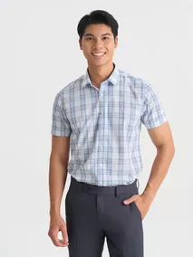 Áo Sơ Mi Nam 5S Fashion Kẻ Caro Sang Trọng Slimfit ASC25019