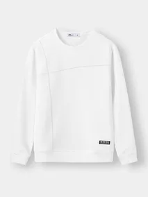 Áo Nỉ Nam 5S Fashion Phom Slimfit Phối Kẻ Tinh Tế M0ANI25005