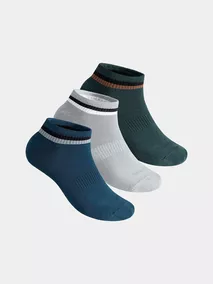 Combo 3 Đôi Tất Nam 5S Fashion Cổ Ngắn Dệt Kẻ Modal 3C-Y0TAT24004