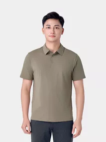 Áo Polo Nam Sport 5S Fashion Phom Classic Dệt Kẻ Ô APC24063
