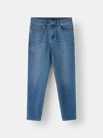 Quần Jean Nam 5S Fashion Trơn Phom Regular M0QJE25011