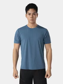 Áo Thun Nam Thể Thao 5S Fashion Dệt Jacquard Họa Tiết Regular ATS25052