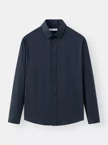 Áo Sơ Mi Nam Tay Dài 5S Fashion Chất Modal Phom Regular ASM24024