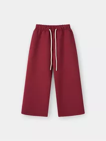 Quần Nỉ Bé Gái 5S Fashion Ống Suông Cạp Chun GBQNI25005