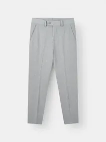 Quần Tây Nam 5S Fashion Màu Ghi Phom Regular M0QAU25013