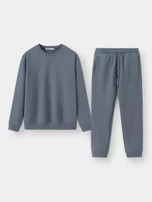 Bộ Quần Áo Nam Dài Tay 5S Fashion Chất Nỉ Basic BNI24023