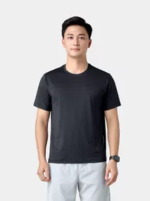 Áo Thun Nam Thể Thao Ngắn Tay 5S Fashion Phom Regular ATS24038